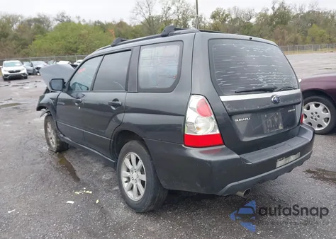 2008 Subaru Forester 2.5X from USA, damaged, VIN JF1SG65658H730154